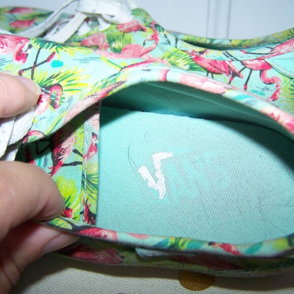 VANS Flamingo Sneakers Sz 7.5 - Picture 8 of 8